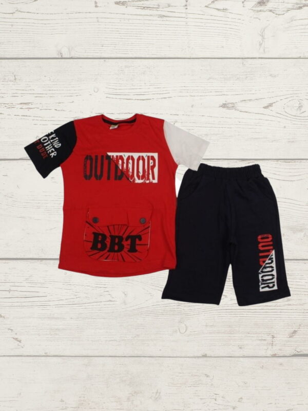 Σετ Παιδικό Μπλουζάκι Παντελονάκι Outdoor S7100