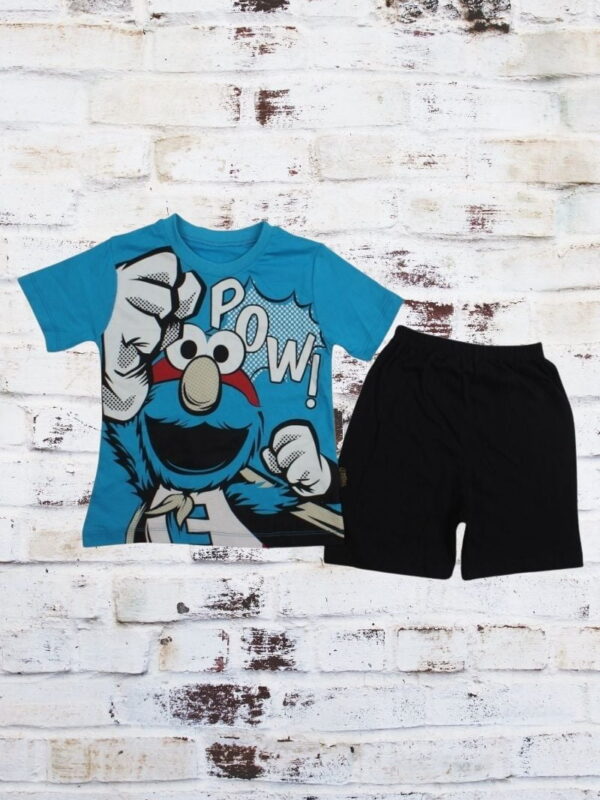 Σετ Παιδικό Μπλουζάκι Παντελονάκι Pow D0602