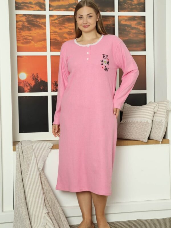 Χειμερινό Βαμβακερό Γυναικείο Νυχτικό 17505